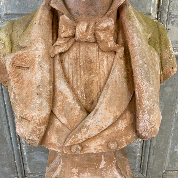 Large bust of the sculptor Philippe Poitevin