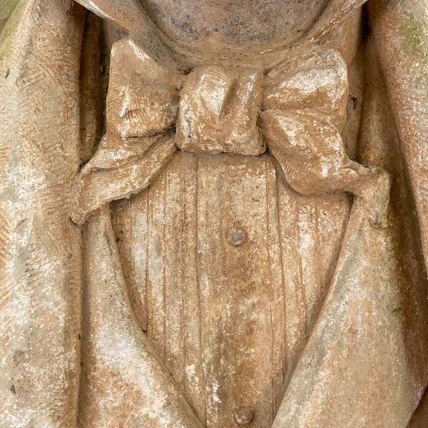 Large bust of the sculptor Philippe Poitevin
