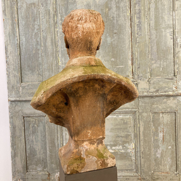 Large bust of the sculptor Philippe Poitevin