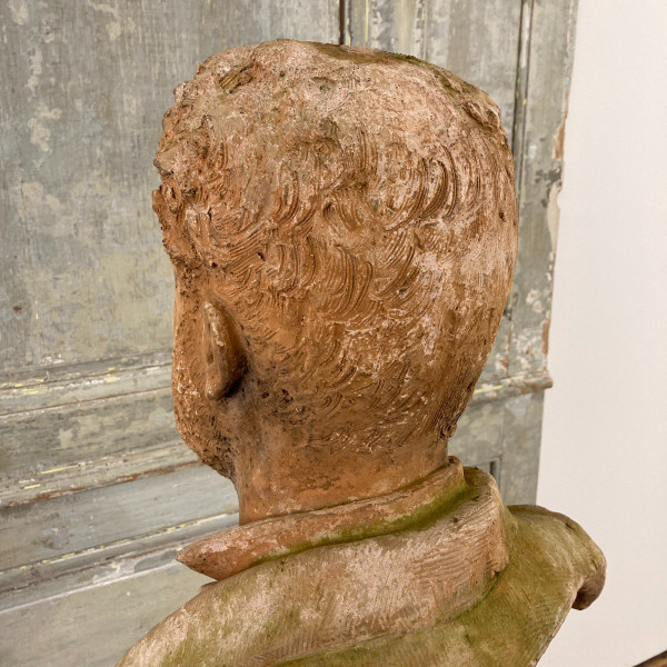 Large bust of the sculptor Philippe Poitevin
