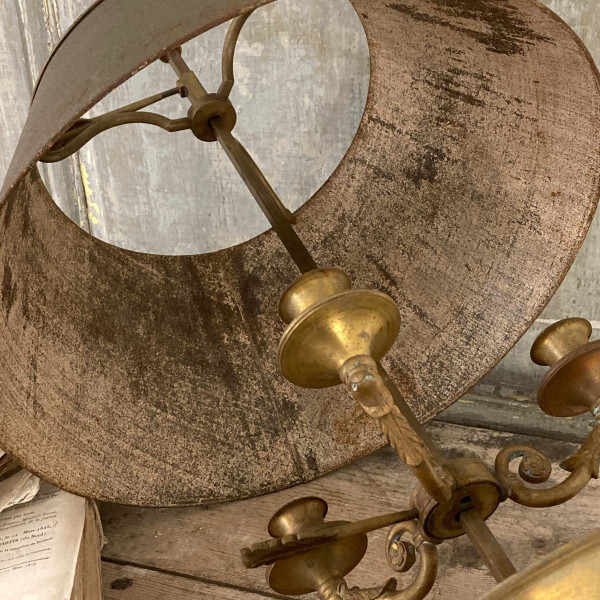 Große Bouillotte-Lampe XIX