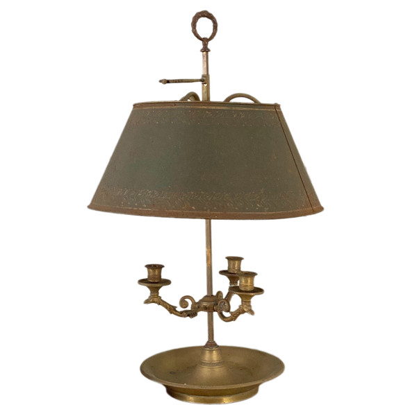 Große Bouillotte-Lampe XIX
