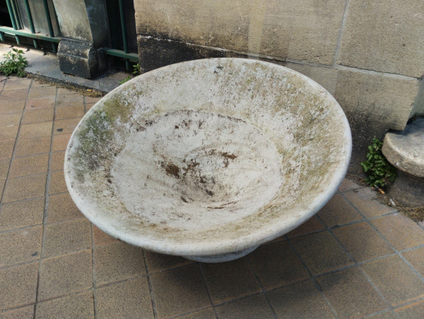 Planter - Fibrocement - Eternit - Diabolo- V. 1950.