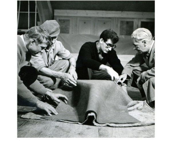 Planter - Biasca - Elephant Ear - Fiber cement - Willy Guhl - V. 1950.