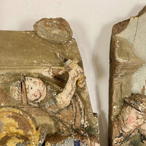 Elements of an early 16th century altarpiece
