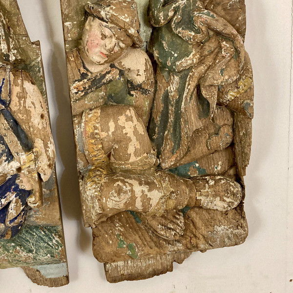Elements of an early 16th century altarpiece