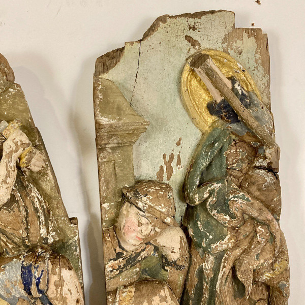 Elements of an early 16th century altarpiece