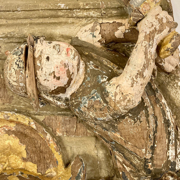 Elements of an early 16th century altarpiece