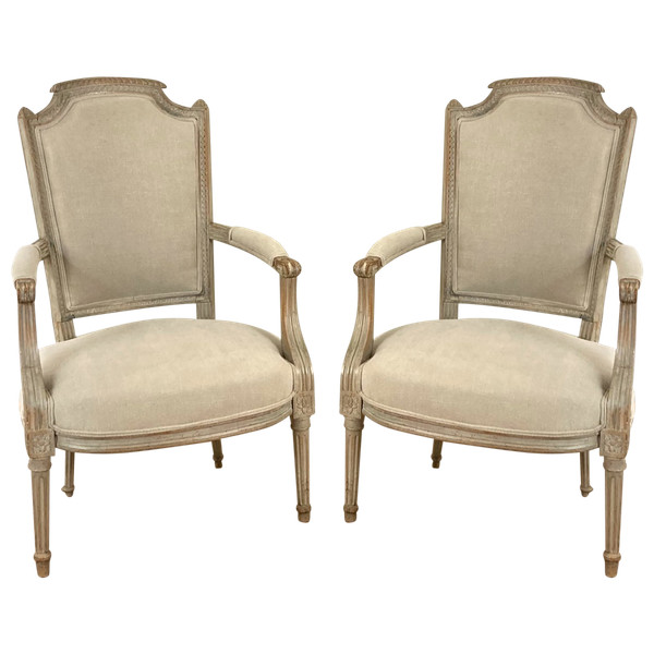 Pair of Louis XVI period convertibles