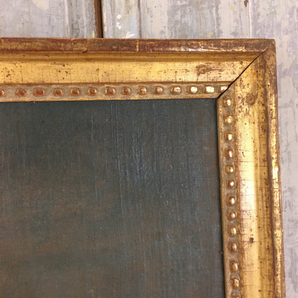Huile Sur Toile Allégorique Fin XVIII