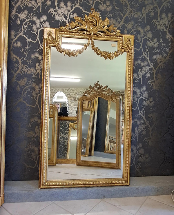 Miroir Napoléon III  175 x 92