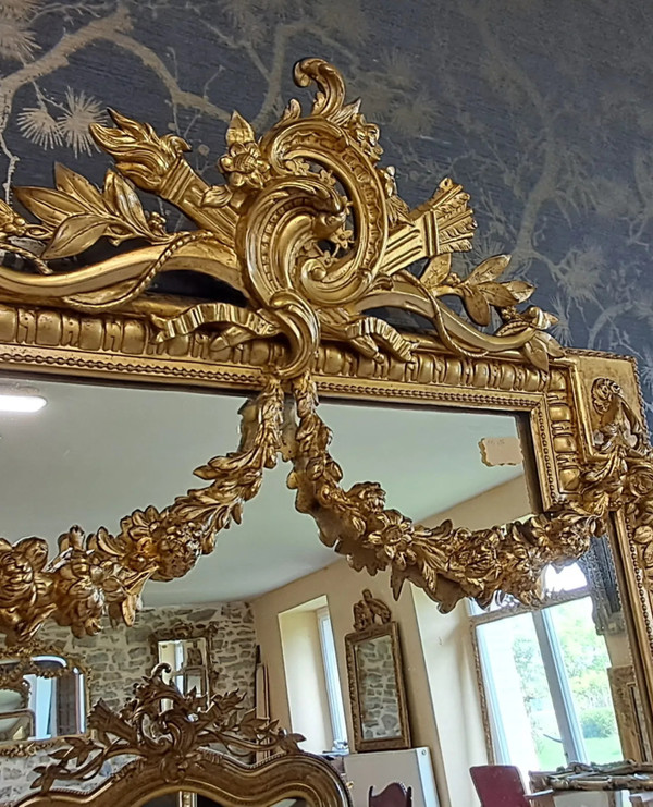 Miroir Napoléon III  175 x 92