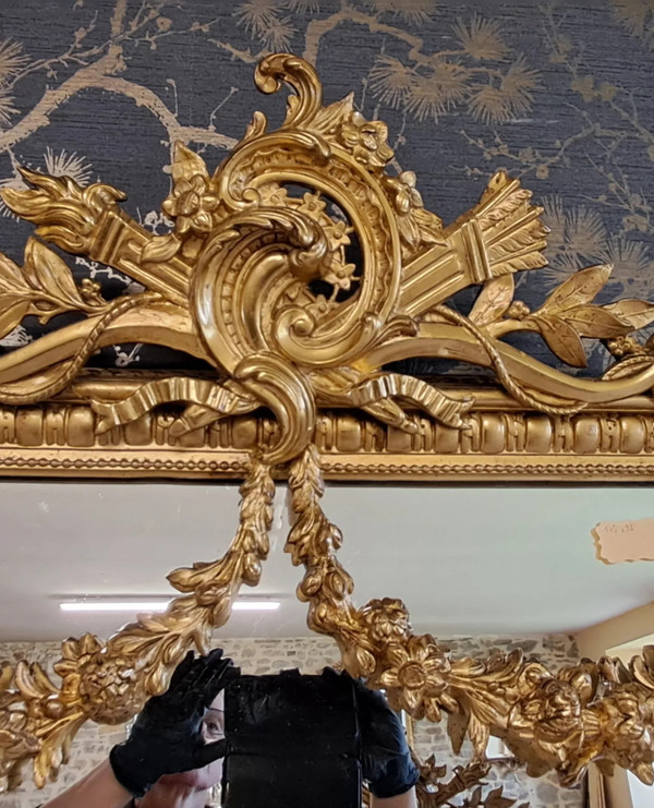 Miroir Napoléon III  175 x 92