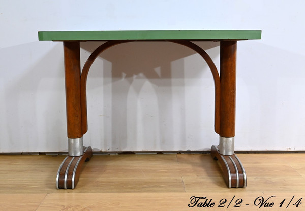 Les tables de bistro des années 1950
