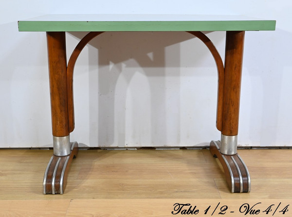 Les tables de bistro des années 1950