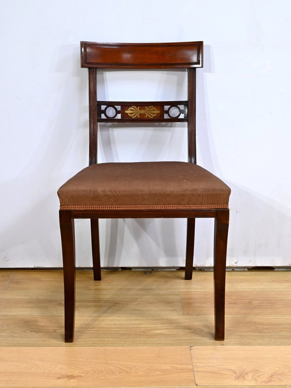 Stühle und Sessel aus Mahagoni des 19. Jahrhunderts