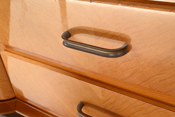 Oak sideboard, Space Age period - 1960