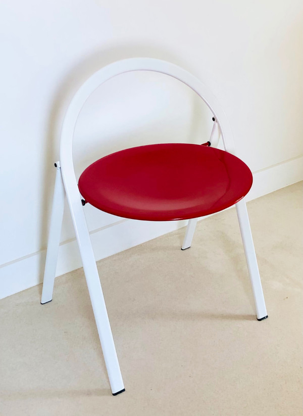 Clio model folding chair by Giorgio Cattelan for Cidue, Italy 1970s