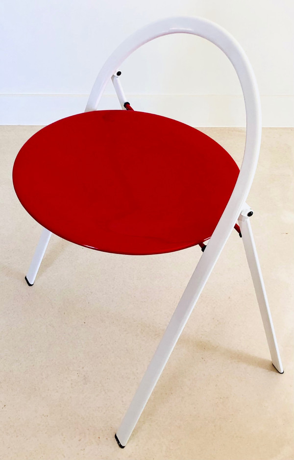 Clio model folding chair by Giorgio Cattelan for Cidue, Italy 1970s