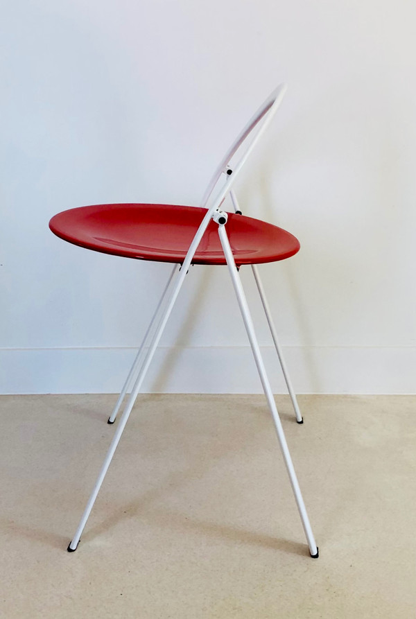 Clio model folding chair by Giorgio Cattelan for Cidue, Italy 1970s