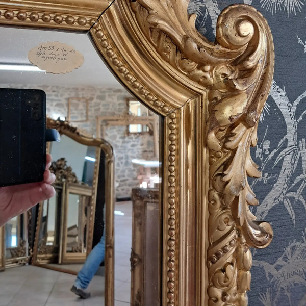 19th Century Louis XV Inspired Mirror 159 x 112