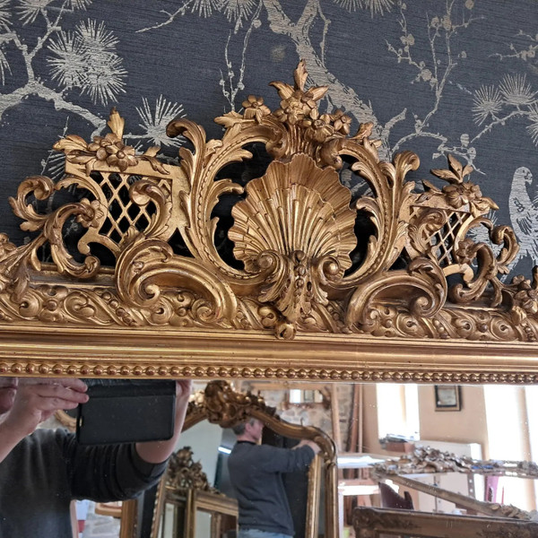 19th Century Louis XV Inspired Mirror 159 x 112