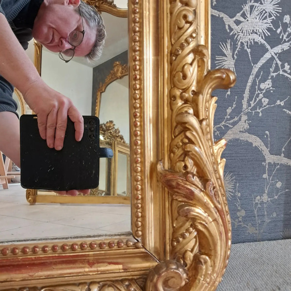 19th Century Louis XV Inspired Mirror 159 x 112