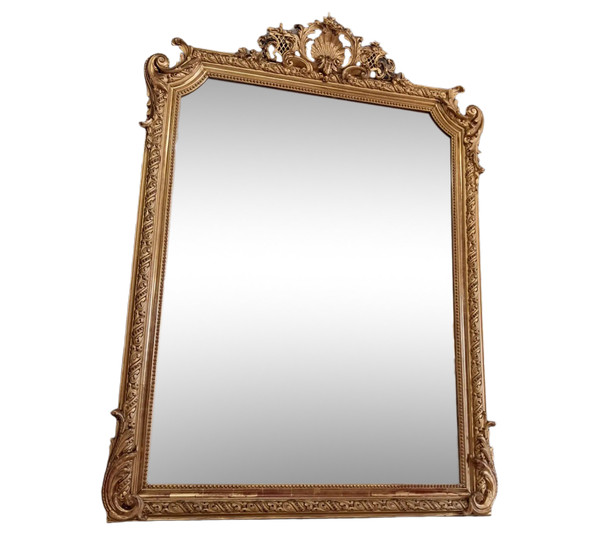 19th Century Louis XV Inspired Mirror 159 x 112