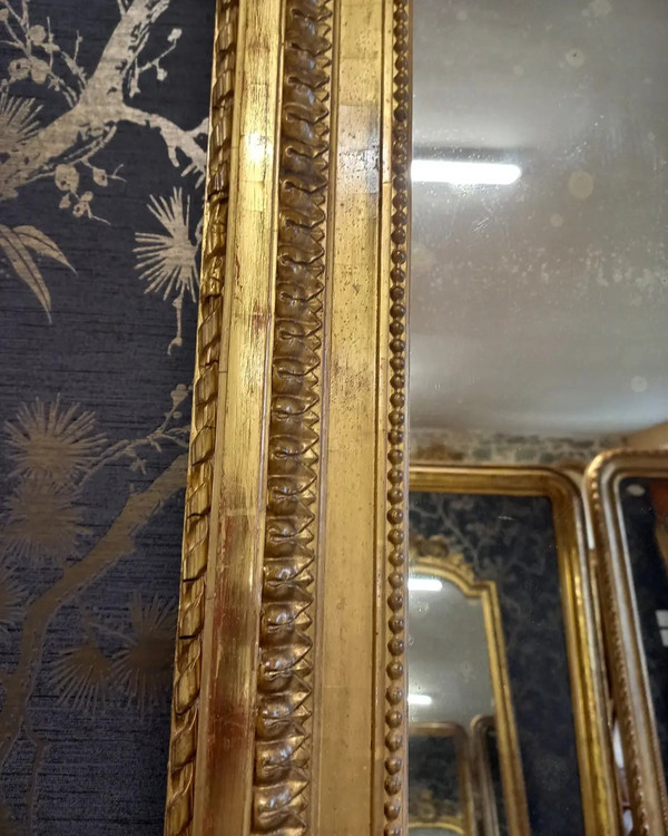 Specchio ispirato a Luigi XV, XIX secolo, 165 x 96