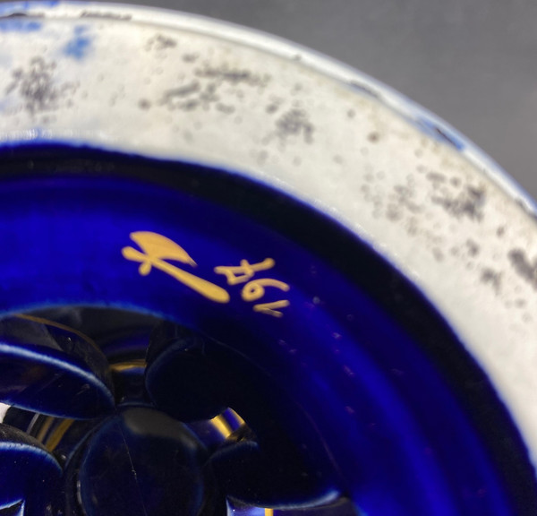 BLAUER & GOLDTER BECHER