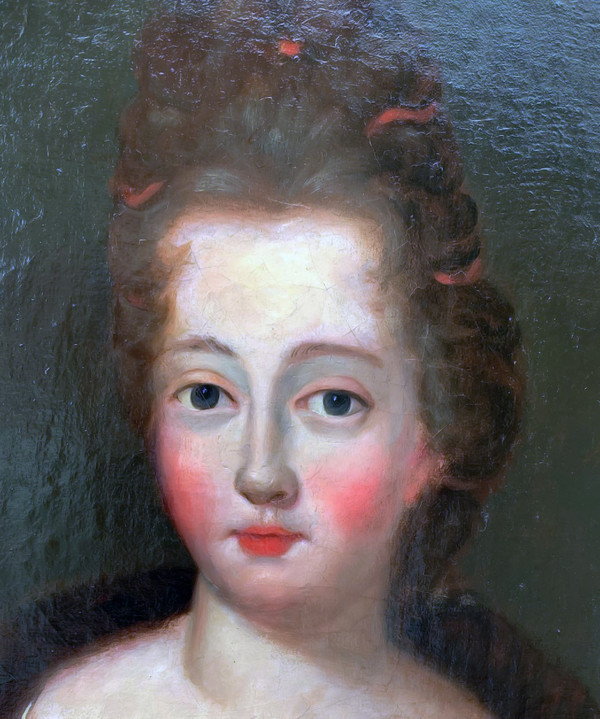 Porträt 18. Jahrhundert Pierre Mignard (1612/1695) Gefolge.