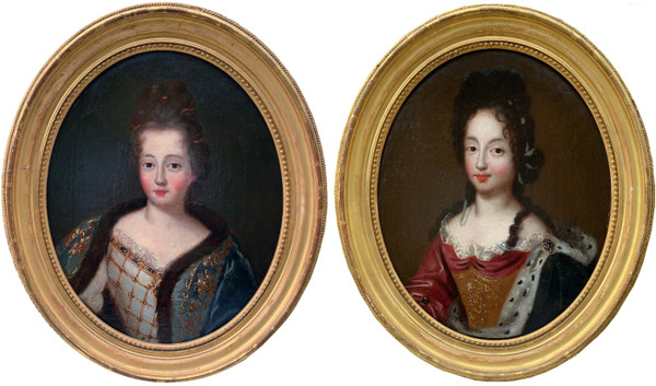 Porträt 18. Jahrhundert Pierre Mignard (1612/1695) Gefolge.