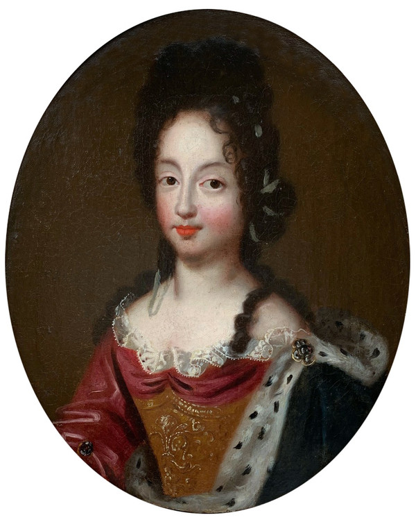 Portrait 18e siècle Pierre Mignard (1612/1695) entourage.