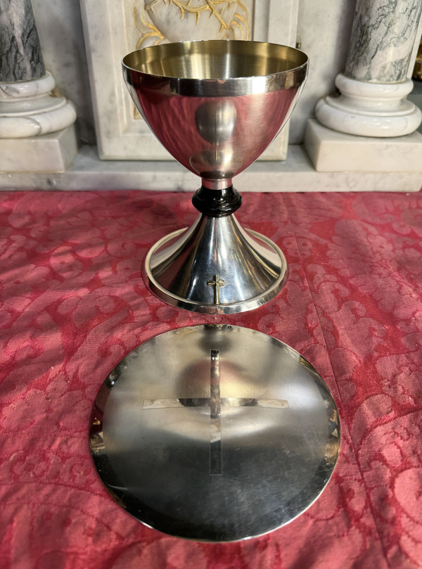 Calice e Patena in Argento 950 Millesimo Minerva