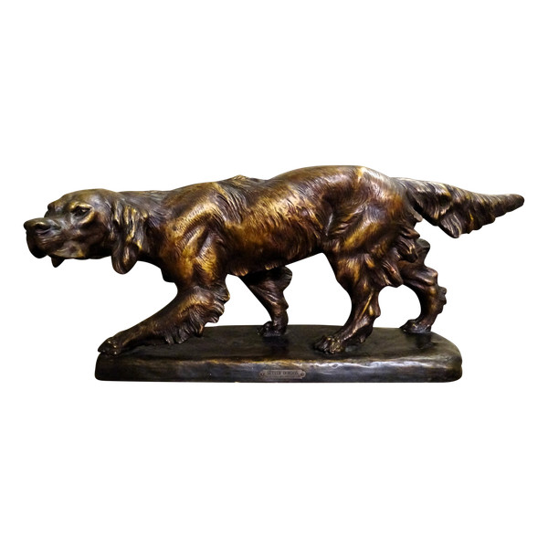 Statuetta firmata T H Cartier