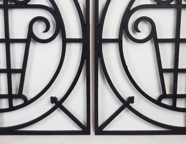 Five Art Deco Garden Grilles
