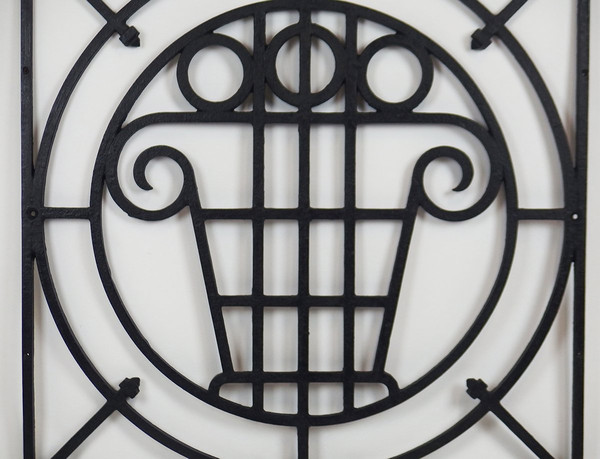Five Art Deco Garden Grilles