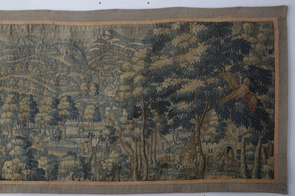 Tapestry with animated landscape, Flanders 16th century