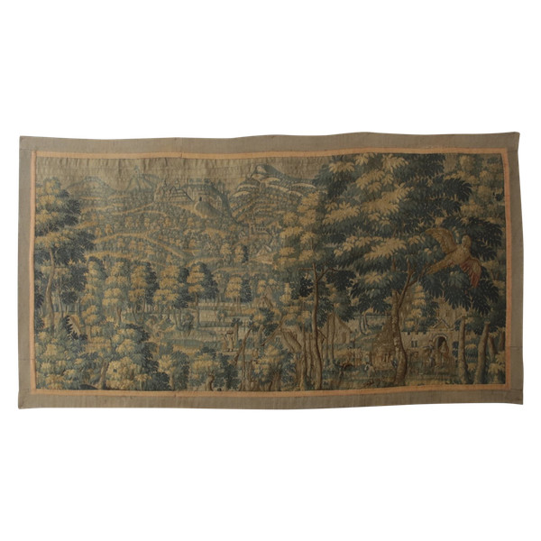 Tapestry with animated landscape, Flanders 16th century
