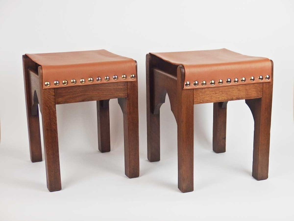 Pair of Art Deco Stools