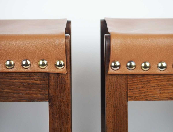 Pair of Art Deco Stools