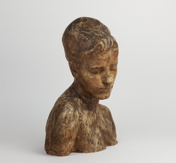 Busto in gesso di Louis Pavie