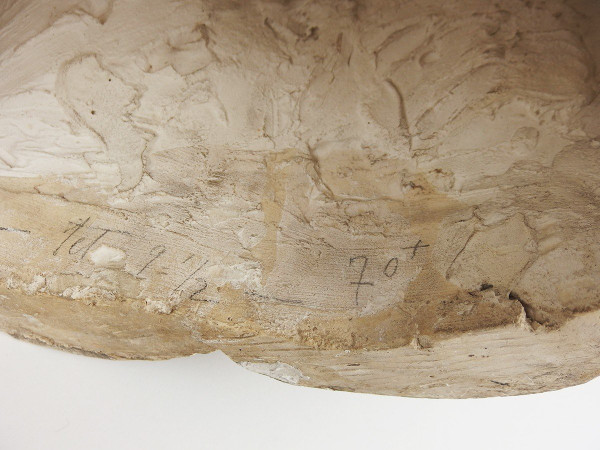 Busto in gesso di Louis Pavie