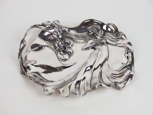 Piatto in carta Art Nouveau di Wmf