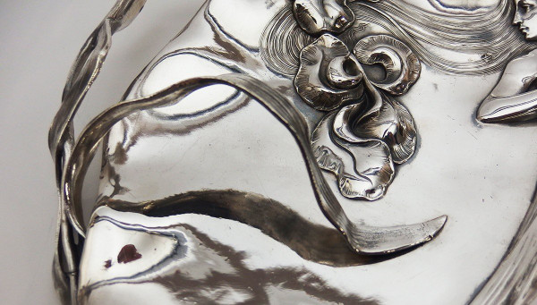 Piatto in carta Art Nouveau di Wmf