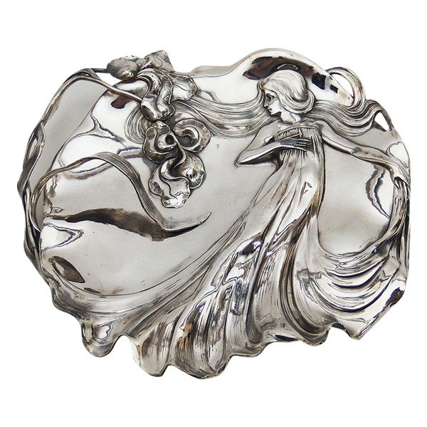 Piatto in carta Art Nouveau di Wmf