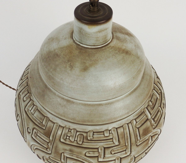Lampe En Céramique Par Marius Bessone