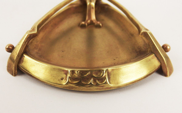 Candlestick and Match Holder 1900 Jugendstil