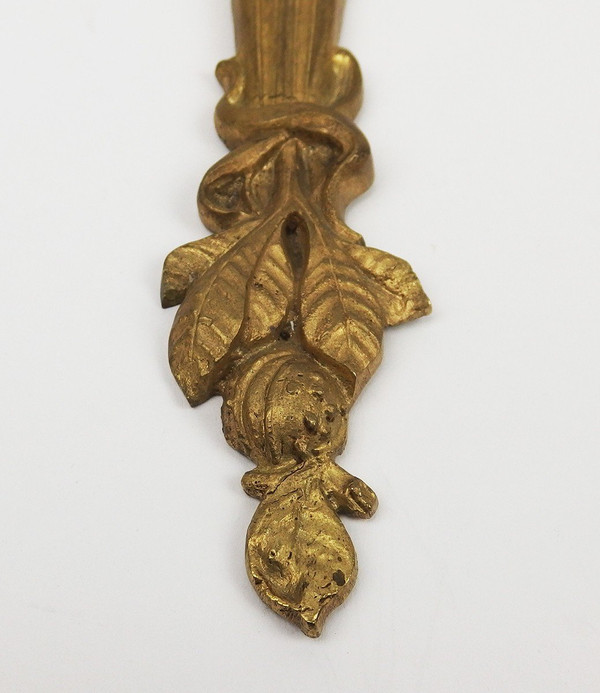 Paire d'Appliques Art Nouveau En Bronze dans le style de Bouval