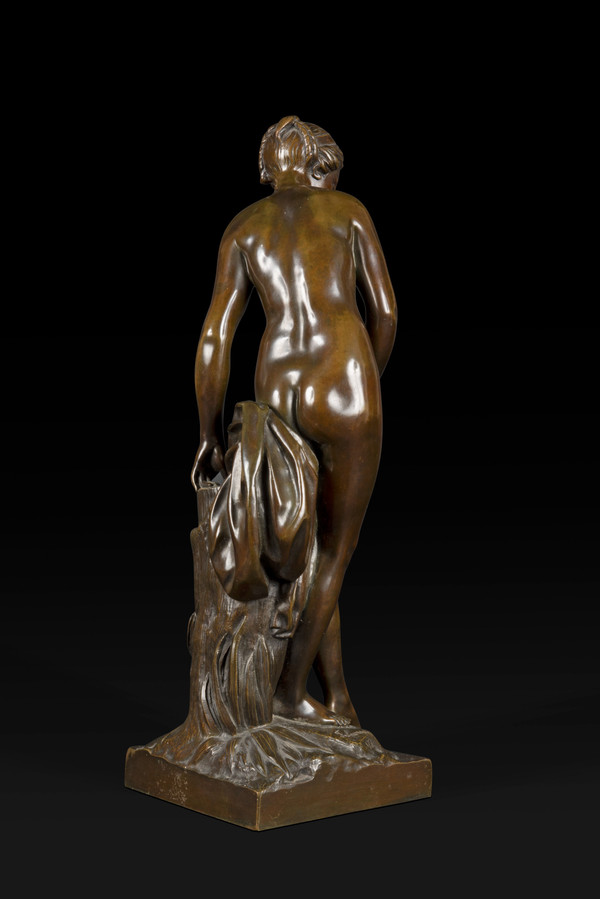 "La Bagnante" o "La Ninfa che fa il bagno" (1757) di Étienne-Maurice Falconet (1716-1791)